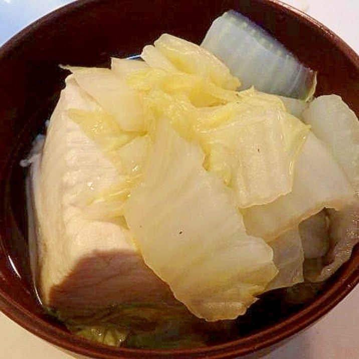 ホットクックで★湯豆腐
